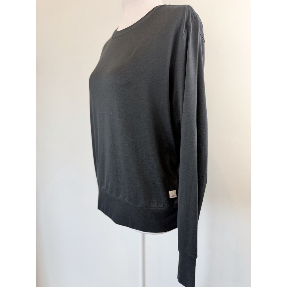Vuori Halo Essential Crew Pullover Black NWOT Large - Picture 5 of 13